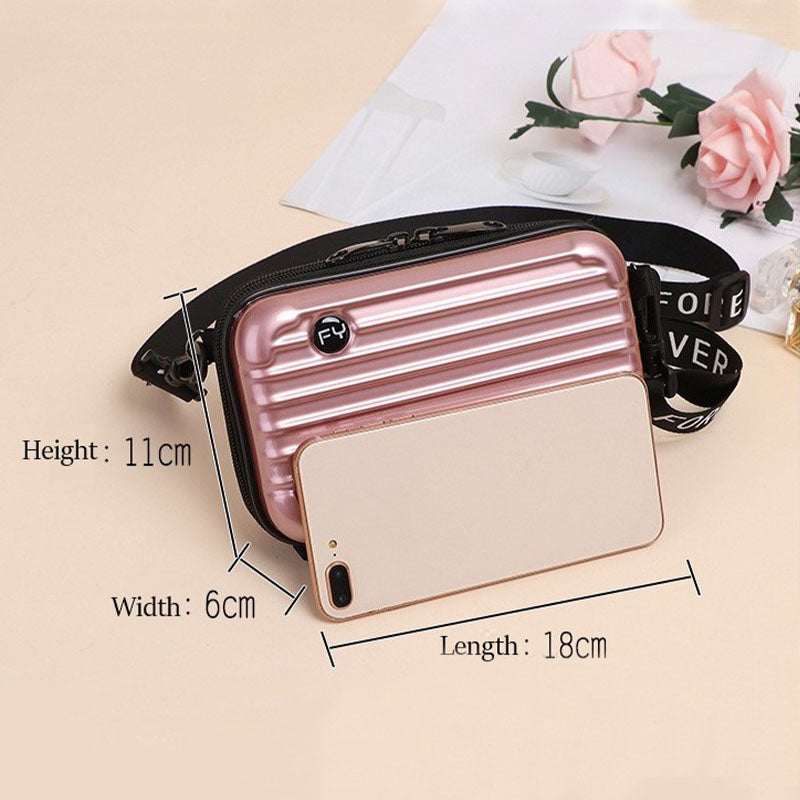 Shoulder Mini Suitcase Purse